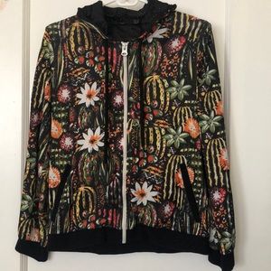 Cactus patterned Zara Hoodie